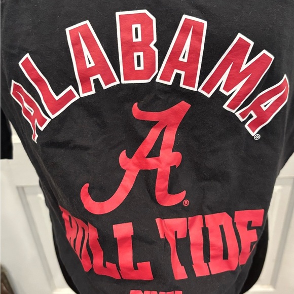 Victorias Secret Pink 5th & Ocean Univ Of Alabama Roll Tide Crop Jersey Sz M - Picture 3 of 4